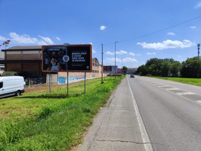 CESENA-14-VIA TOGLIATTI DOPO USCITA ROTONDA DIREZ. ENTRATA CITTÀ-CESENA calcio